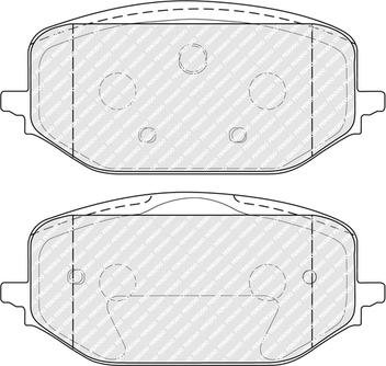 Ferodo FDB5337 - Brake Pad Set, disc brake www.parts5.com