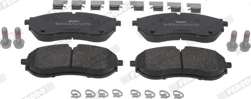 Ferodo FDB5372 - Brake Pad Set, disc brake www.parts5.com