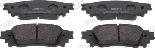 Ferodo FDB5297 - Brake Pad Set, disc brake www.parts5.com