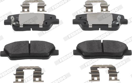 Ferodo FDB5238 - Brake Pad Set, disc brake www.parts5.com