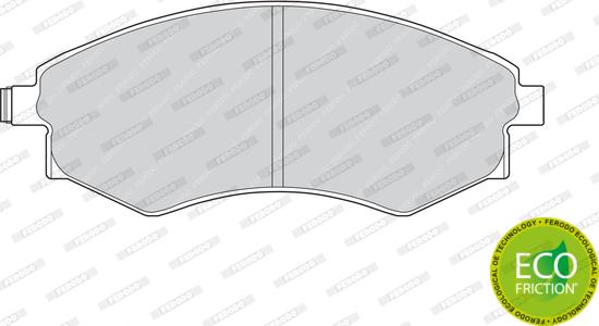 Ferodo FDB600 - Set placute frana,frana disc www.parts5.com