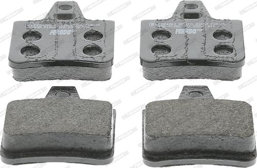 Ferodo FDB615 - Brake Pad Set, disc brake www.parts5.com