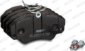 Ferodo FDB686 - Тормозные колодки, дисковые, комплект www.parts5.com