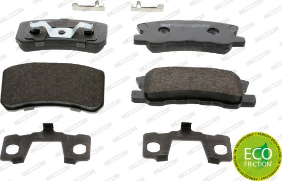 Ferodo FDB1992 - Brake Pad Set, disc brake www.parts5.com