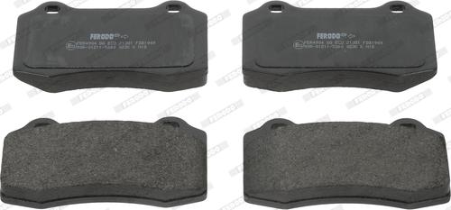 Ferodo FDB1949 - Brake Pad Set, disc brake www.parts5.com