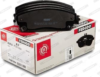 Ferodo FDB1954 - Brake Pad Set, disc brake www.parts5.com