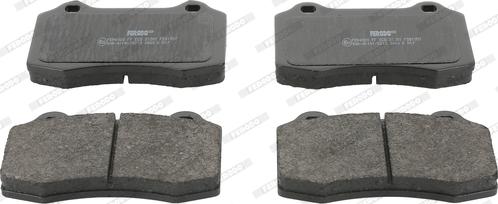 Ferodo FDB1957 - Brake Pad Set, disc brake www.parts5.com