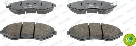 Ferodo FDB1905 - Brake Pad Set, disc brake www.parts5.com