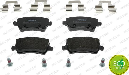 Ferodo FDB1918 - Brake Pad Set, disc brake www.parts5.com