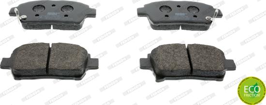 Ferodo FDB1985 - Set placute frana,frana disc www.parts5.com