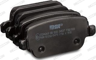 Ferodo FDB1933 - Set placute frana,frana disc www.parts5.com