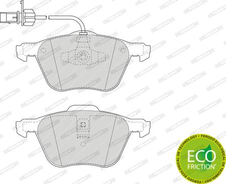 Ferodo FDB1497 - Set placute frana,frana disc www.parts5.com