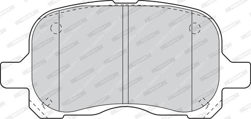 Ferodo FDB1458 - Bremsbelagsatz, Scheibenbremse www.parts5.com