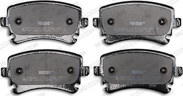 Ferodo FDB1408 - Set placute frana,frana disc www.parts5.com