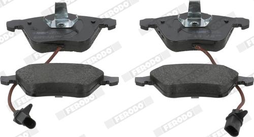 Ferodo FDB1407 - Set placute frana,frana disc www.parts5.com