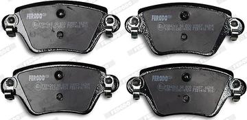 Ferodo FDB1416 - Brake Pad Set, disc brake www.parts5.com