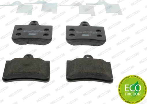 Ferodo FDB1413 - Set placute frana,frana disc www.parts5.com