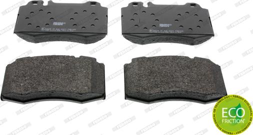 Ferodo FDB1426 - Brake Pad Set, disc brake www.parts5.com