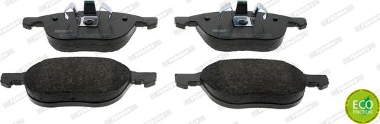 Ferodo FDB1594 - Brake Pad Set, disc brake parts5.com