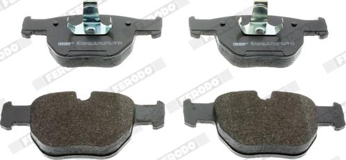 Ferodo FDB1597 - Set placute frana,frana disc www.parts5.com