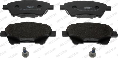 Ferodo FDB1544 - Brake Pad Set, disc brake www.parts5.com