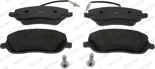 Ferodo FDB1556 - Brake Pad Set, disc brake www.parts5.com