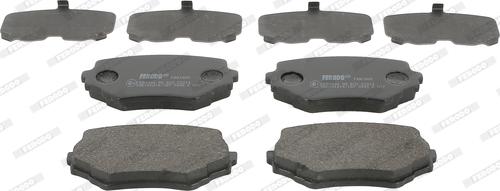 Ferodo FDB1565 - Brake Pad Set, disc brake www.parts5.com