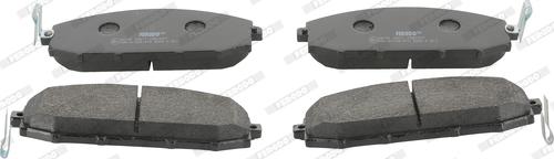 Ferodo FDB1577 - Brake Pad Set, disc brake parts5.com