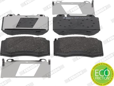 Ferodo FDB1661 - Brake Pad Set, disc brake www.parts5.com