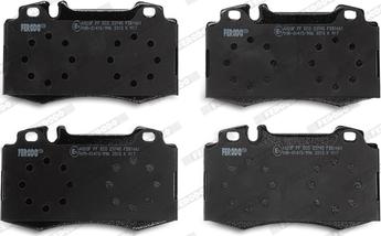 Ferodo FDB1661 - Brake Pad Set, disc brake www.parts5.com