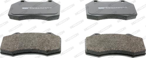 Ferodo FDB1667 - Brake Pad Set, disc brake www.parts5.com