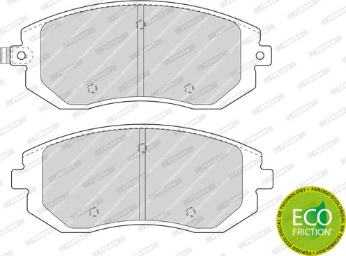 Ferodo FDB1639 - Set placute frana,frana disc www.parts5.com