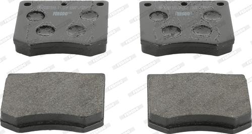 Ferodo FDB167 - Brake Pad Set, disc brake www.parts5.com