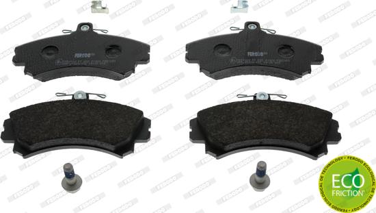 Ferodo FDB1093 - Set placute frana,frana disc www.parts5.com