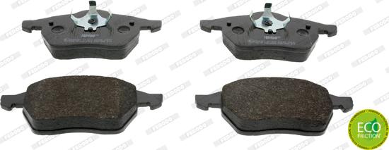 Ferodo FDB1055 - Brake Pad Set, disc brake parts5.com