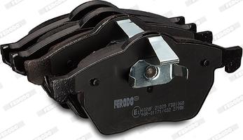 Ferodo FDB1068 - Brake Pad Set, disc brake www.parts5.com