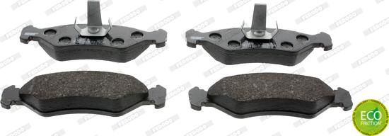 Ferodo FDB1082 - Brake Pad Set, disc brake parts5.com