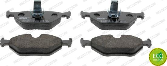 Ferodo FDB1075 - Brake Pad Set, disc brake parts5.com