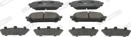 Ferodo FDB1861 - Brake Pad Set, disc brake parts5.com