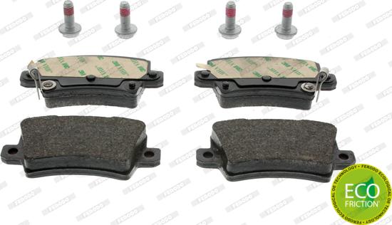 Ferodo FDB1862 - Brake Pad Set, disc brake www.parts5.com