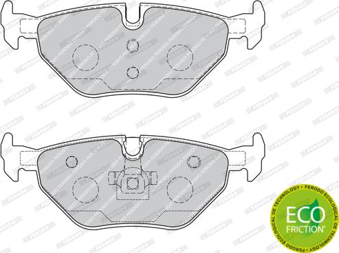 Ferodo FDB1867 - Komplet kočnih obloga, disk kočnica www.parts5.com