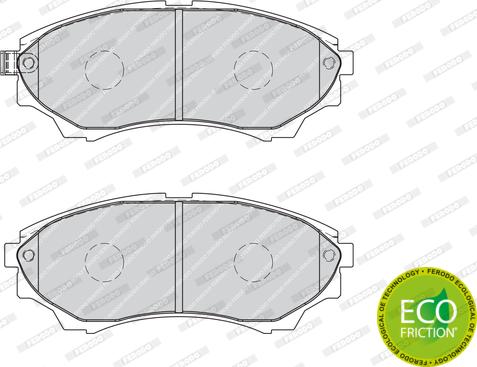 Ferodo FDB1817 - Brake Pad Set, disc brake www.parts5.com