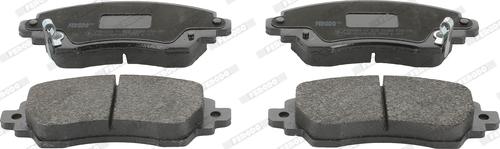 Ferodo FDB1391 - Set placute frana,frana disc www.parts5.com