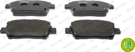 Ferodo FDB1392 - Set placute frana,frana disc www.parts5.com