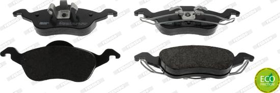 Ferodo FDB1318 - Set placute frana,frana disc www.parts5.com