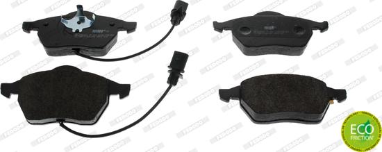 Ferodo FDB1323 - Brake Pad Set, disc brake parts5.com