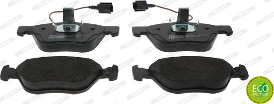 Ferodo FDB1299 - Brake Pad Set, disc brake parts5.com