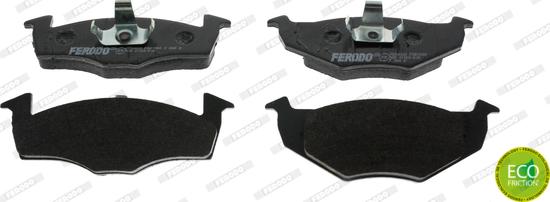 Ferodo FDB1288 - Set placute frana,frana disc www.parts5.com