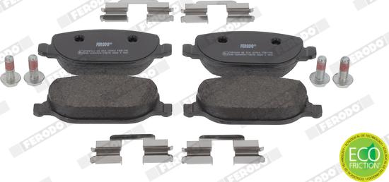 Ferodo FDB1796 - Set placute frana,frana disc www.parts5.com