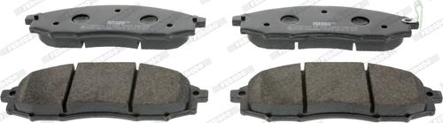 Ferodo FDB1745 - Brake Pad Set, disc brake parts5.com